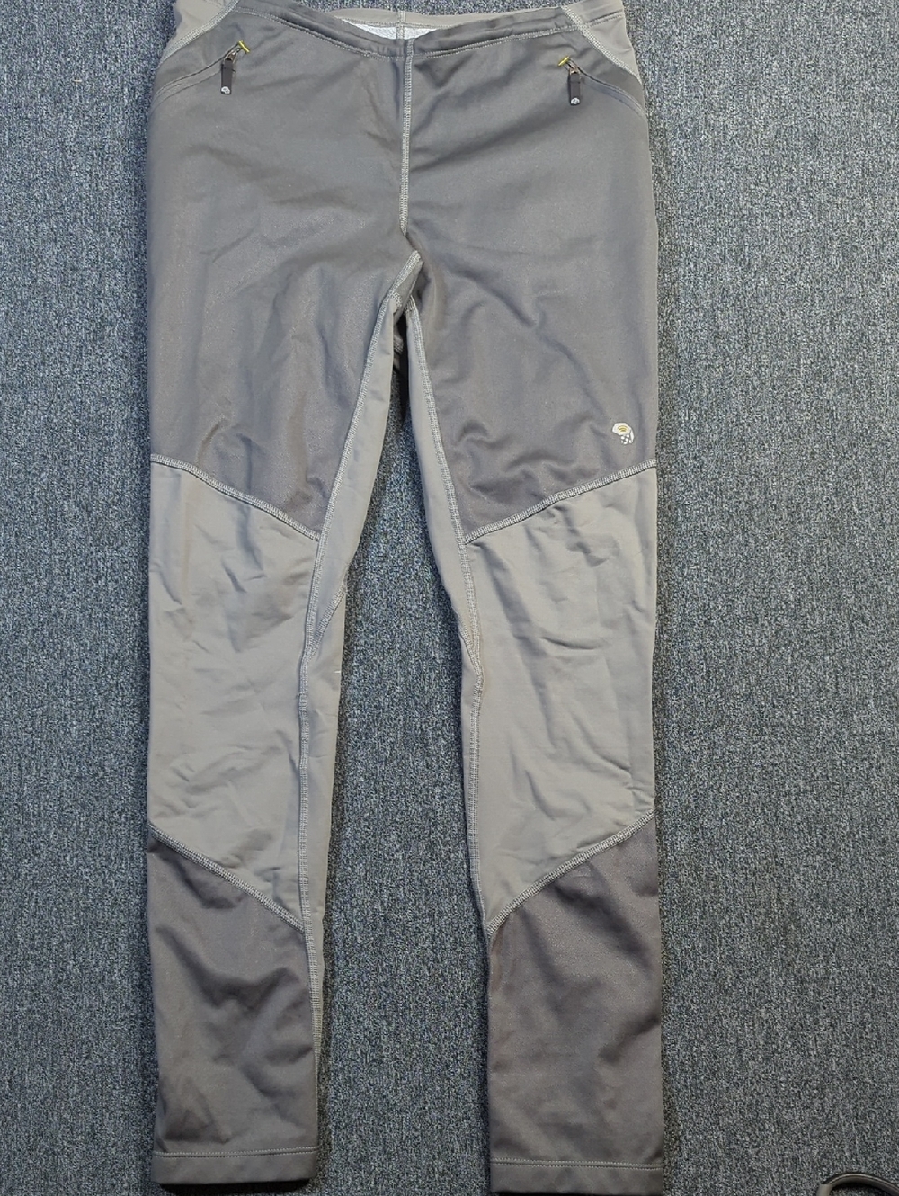 Mountain Hardwear Women's Two-Tone Gray Leggings
